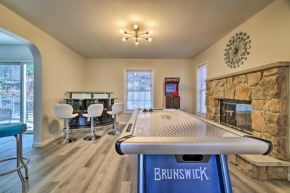 Pocono Vacation Rental with Movie Room and Hot Tub!